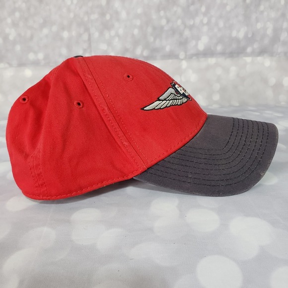 REPUBLIC SERVICES Blue Crew Red Embroidered Baseball Hat New - Picture 3 of 9